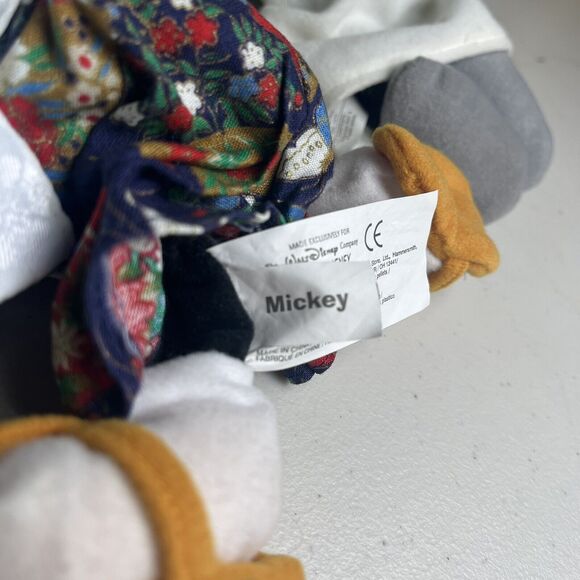 Disney Store Mickey Mouse Kimono Japan & Toga Towel Plush W/ Tags 9" Lot of 2 - Picture 12 of 16